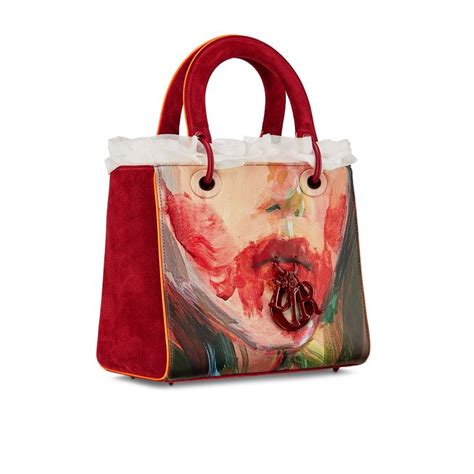 lady dior claire tabouret|Lady Dior Art Bag in Collaboration with Claire Tabouret Multicolor .